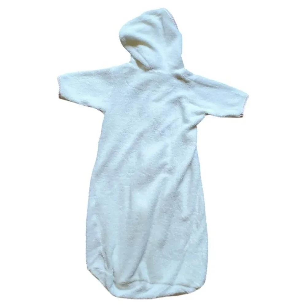 Kissy Kissy Terry Cloth Hooded Bath Sack Size 0 Small
